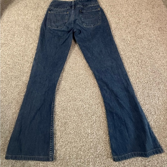 Medium Blue Silver Jeans Co. Low Rise Flare – Size 27 - Picture 4 of 7